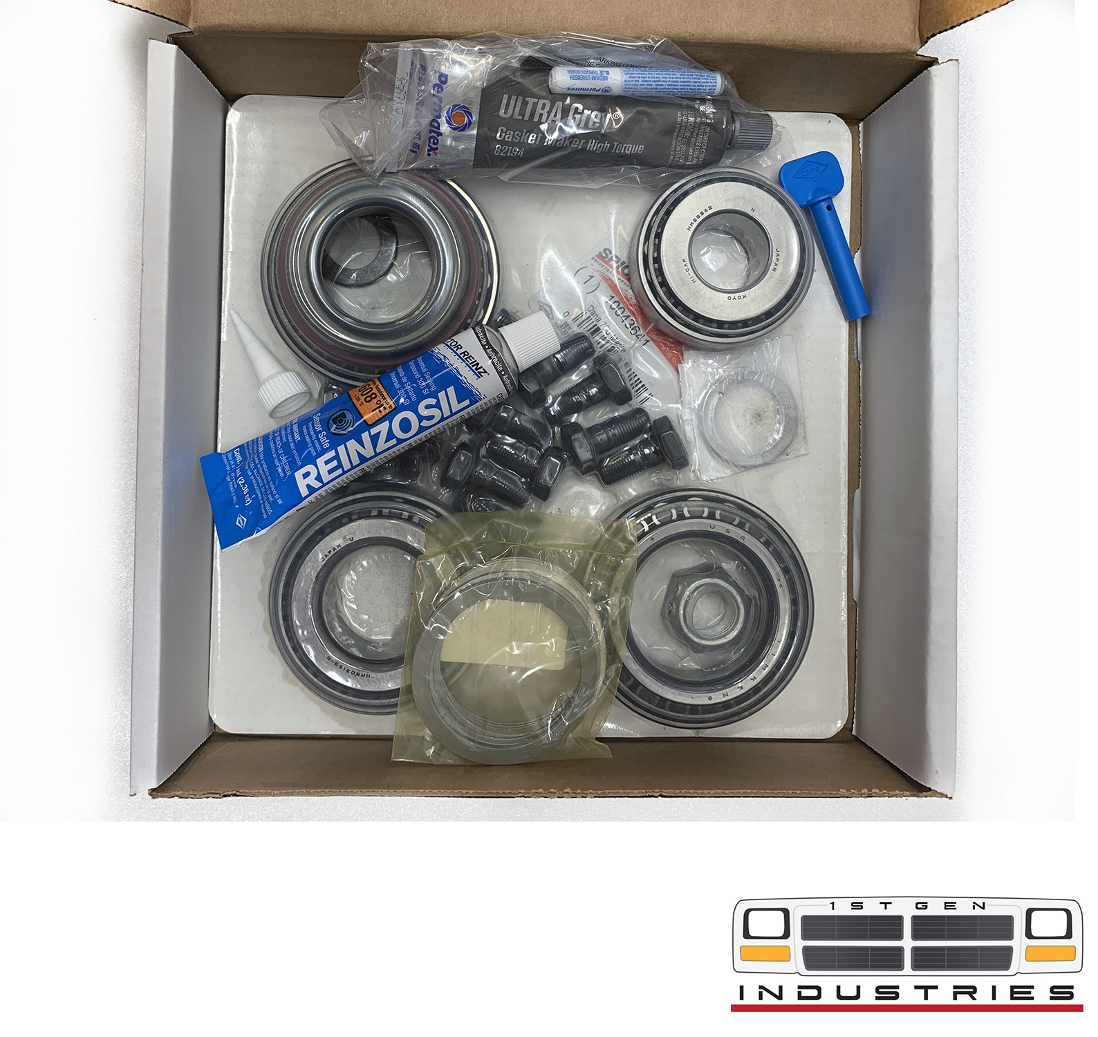 thumbnail image 2 of Dana 70 Carrier Bearing/Pinion Bearing Rebuild Kit - Timken - 1st Gen 2 of 14