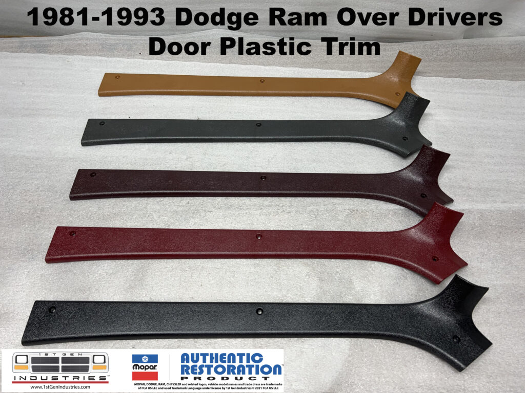 Interior Trim - Above Driver Door (LH) Mopar PN #L585 - 1st Gen Industries