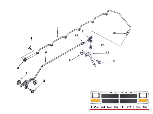 1989-1993 Cummins Fuel Injector Return Manifold - PN 3909696 - Image 4