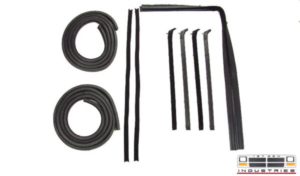 1981-1993 Driver and Passenger Door Seal/Weatherstrip Kit (for 2 doors)