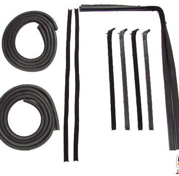 1981-1993 Driver and Passenger Door Seal/Weatherstrip Kit (for 2 doors)